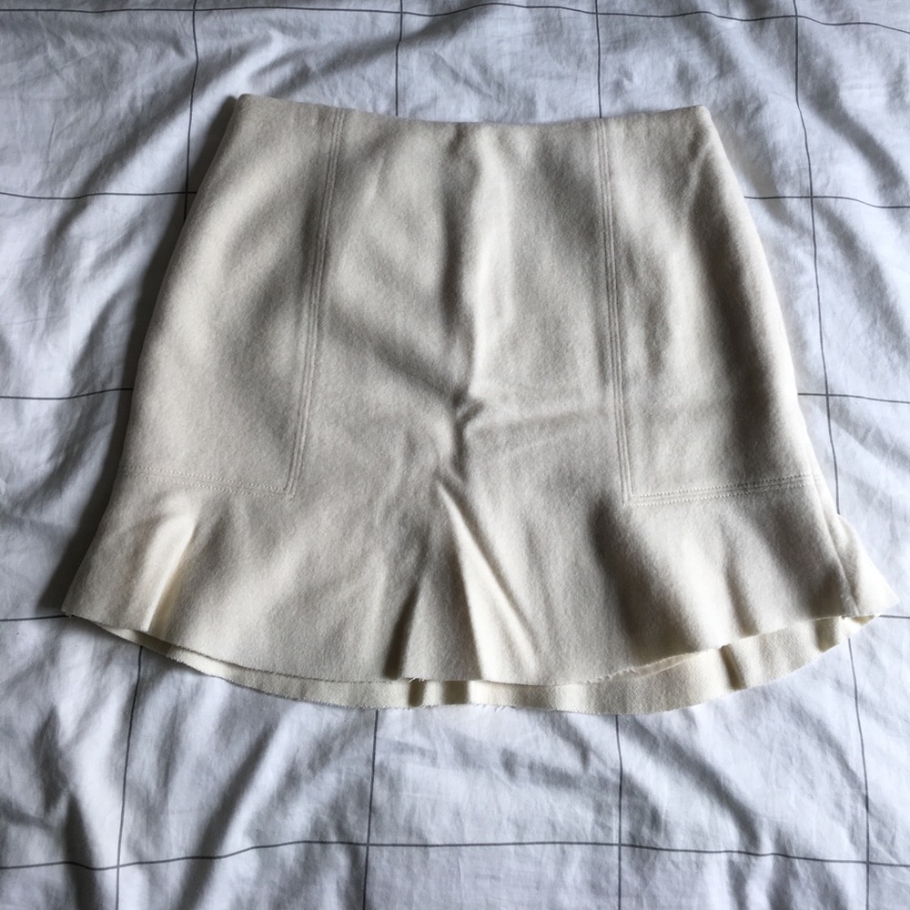 💥FLASH SALE💥Madewell Ivory wool skirt - 2