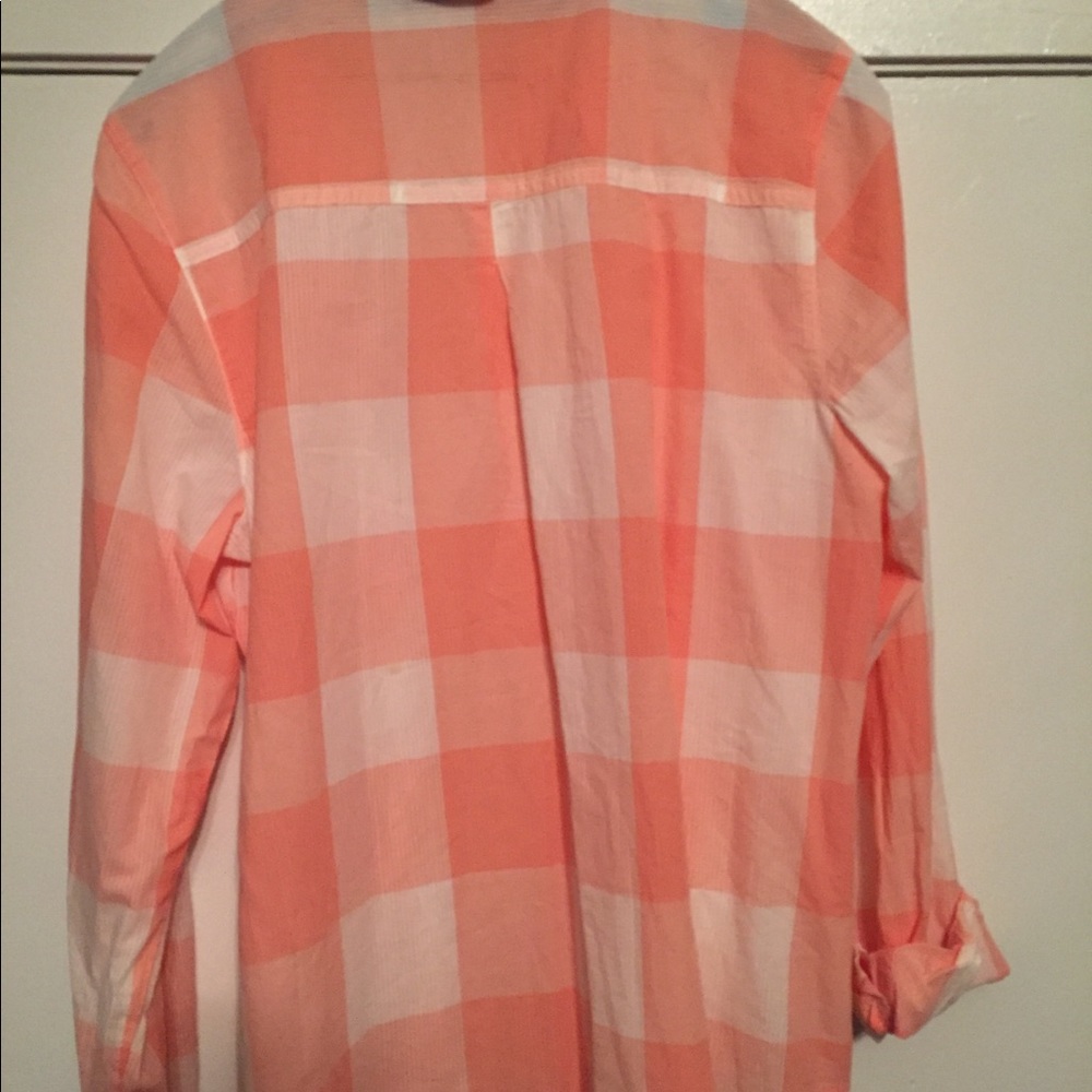 Pink and white button down - Picture 3 of 3