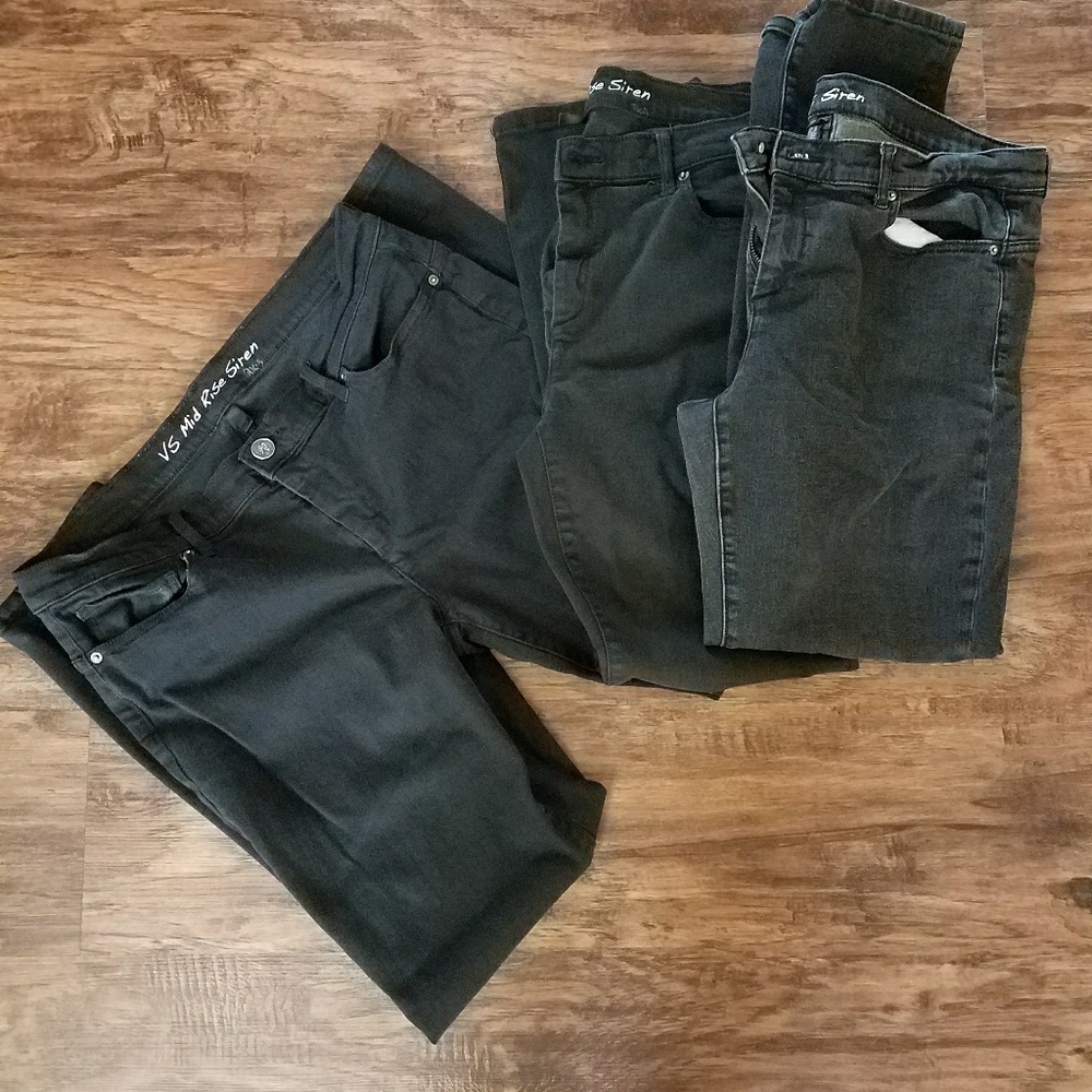 Victoria Secret Mid-rise Siren Jeans Bundle