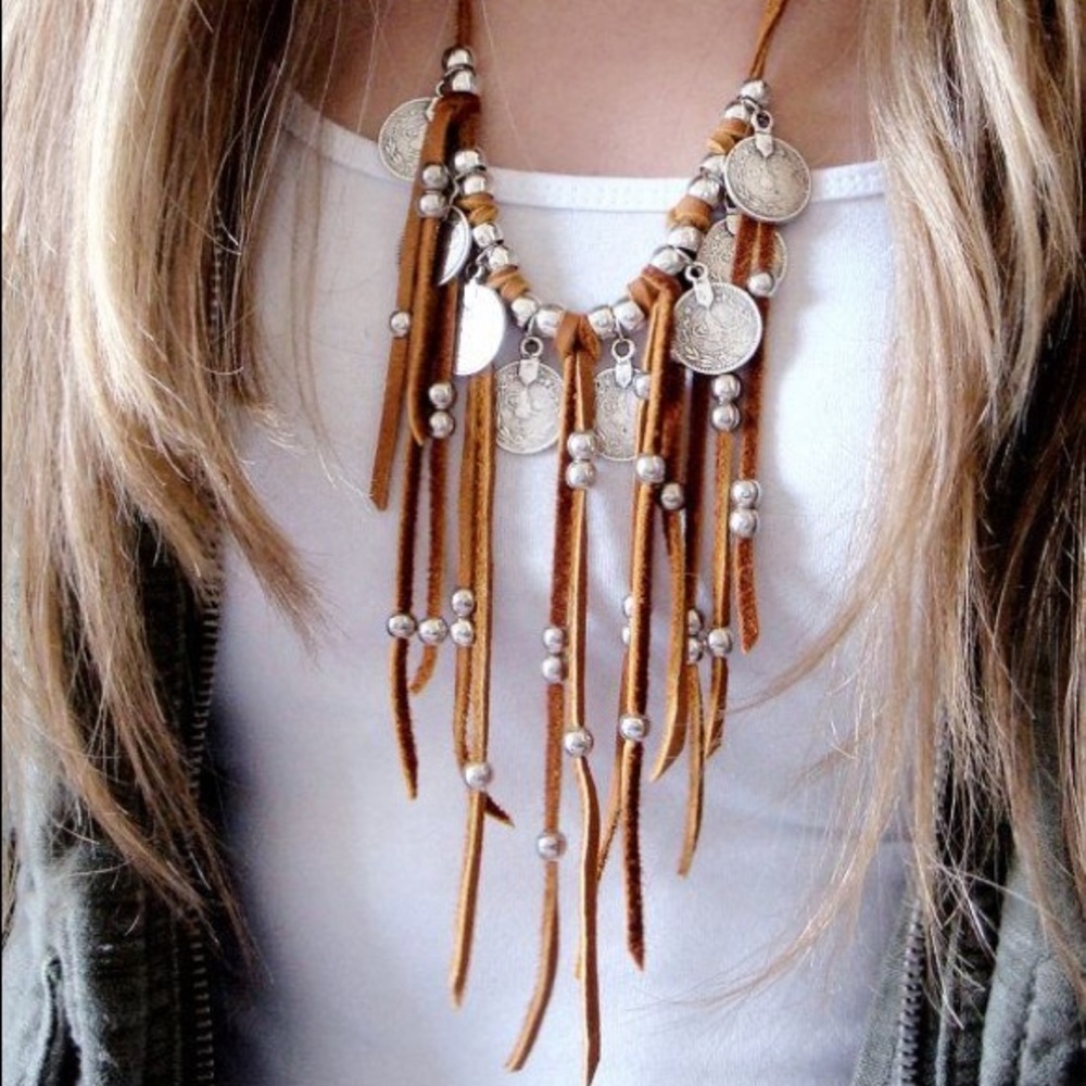 NWT Coin Statement Necklace