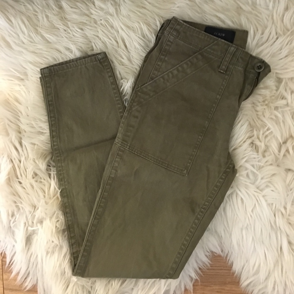 J. Crew straight leg military pant