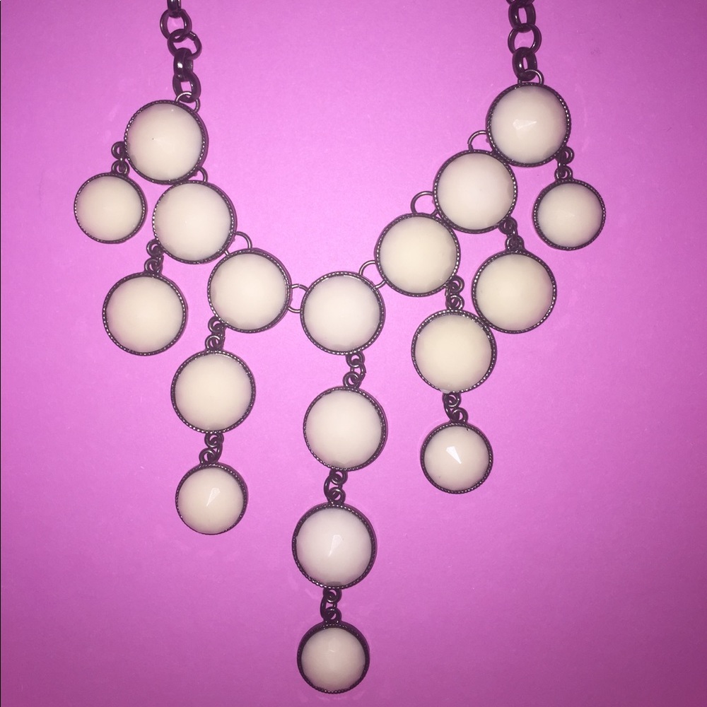 a.n.a teardrop statement necklace