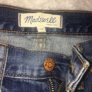 Madewell denim Jean shorts NWOT size 28