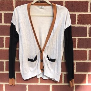 Madewell colorblock cardigan