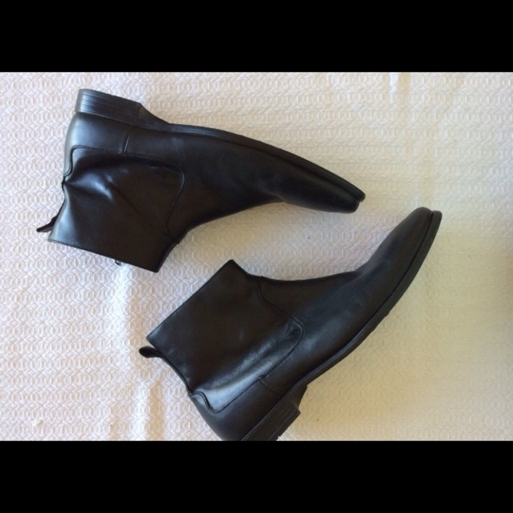 Men's Black Dress Ankle Boots