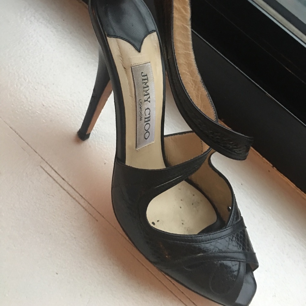 Jimmy Choo Peep Toe Heels