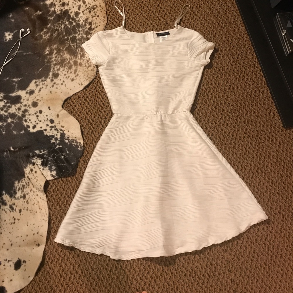 White B. Darlin Dress