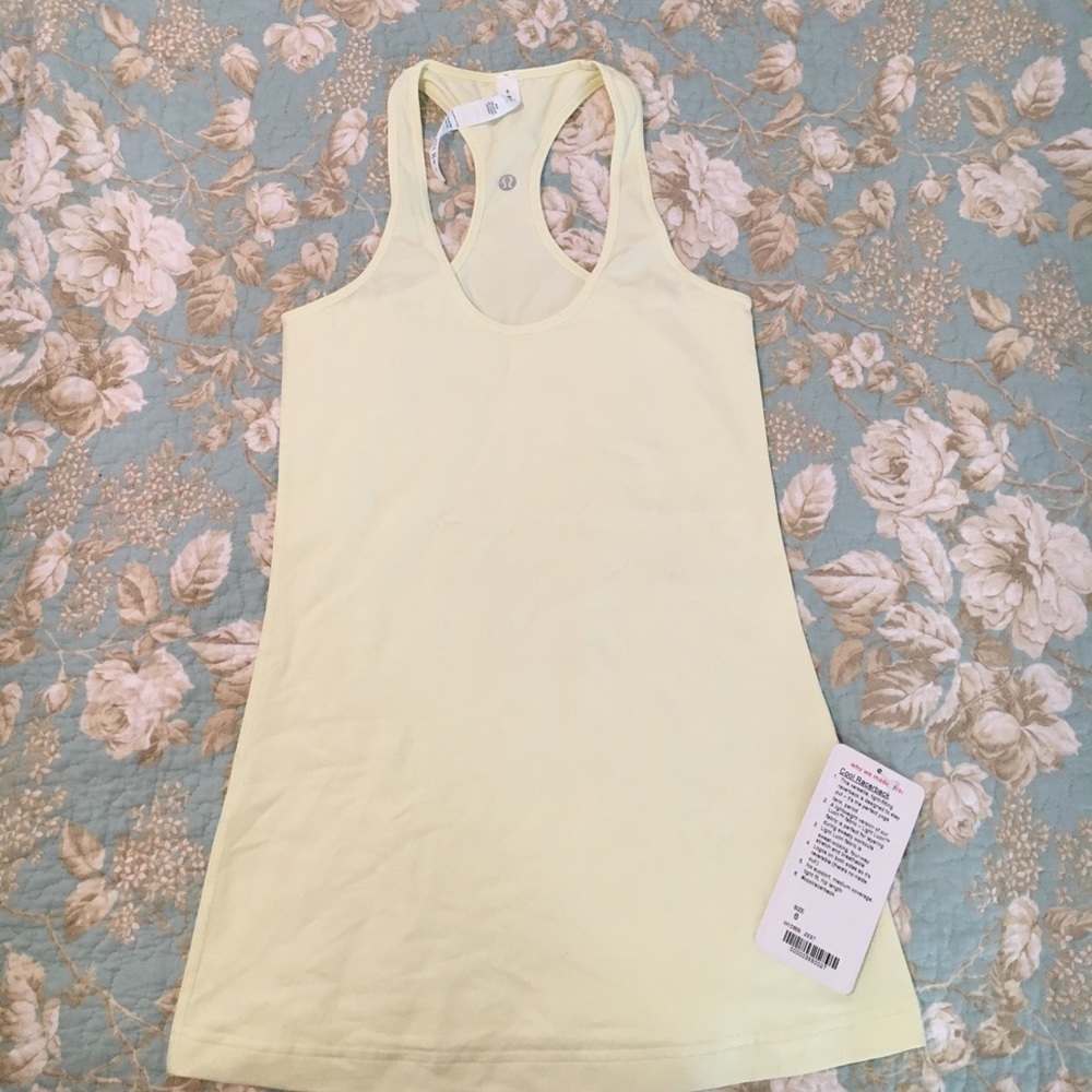 New with tags lululemon cool racerback tank size 6