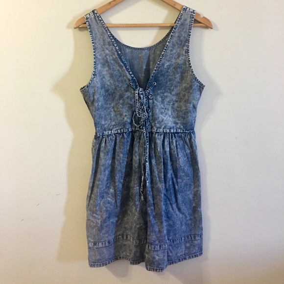 Mystique Boutique Dresses & Skirts - Denim Washed Skater Dress