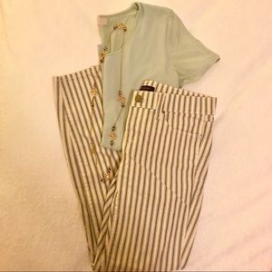 Striped Ann Taylor Pants
