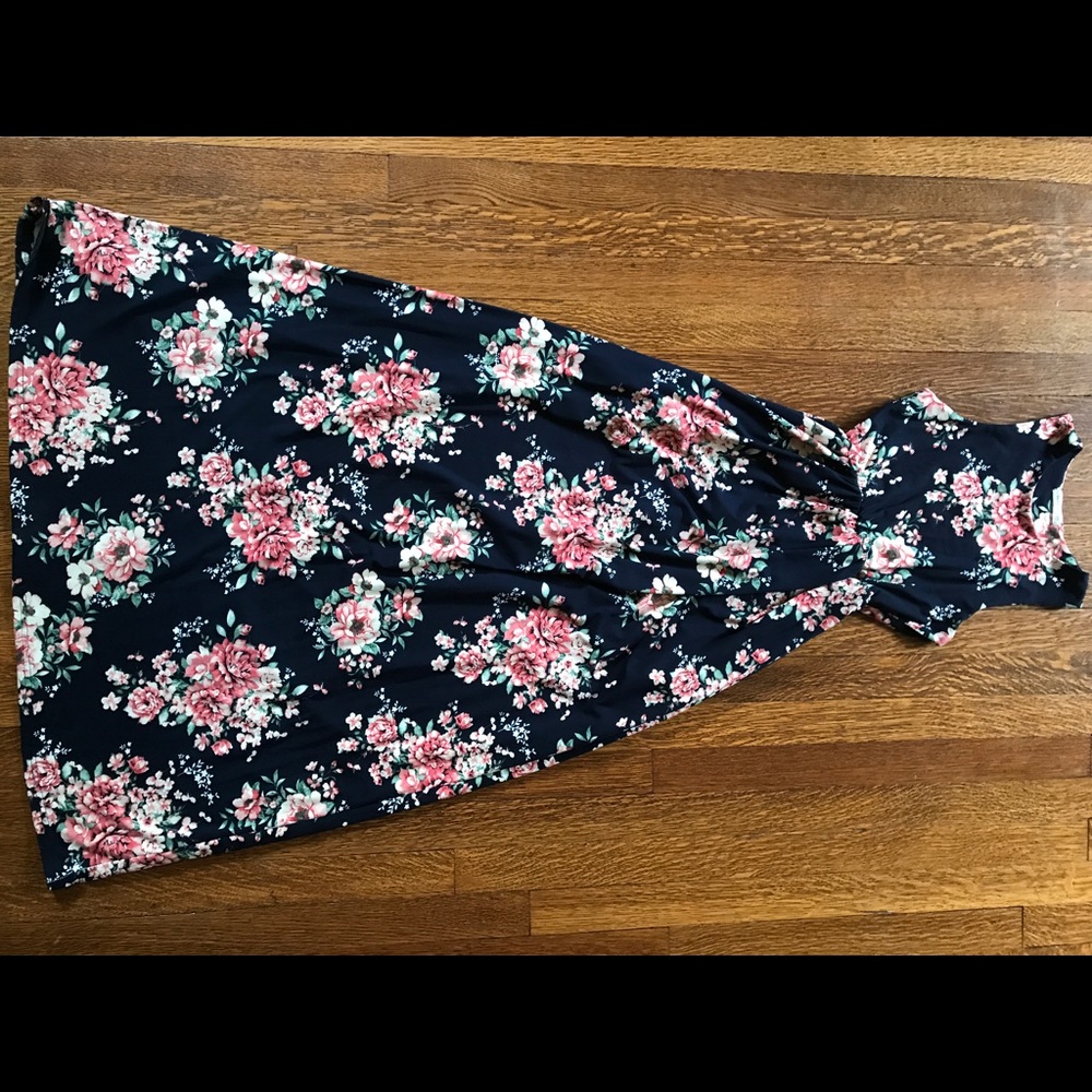 Floral maxi dress