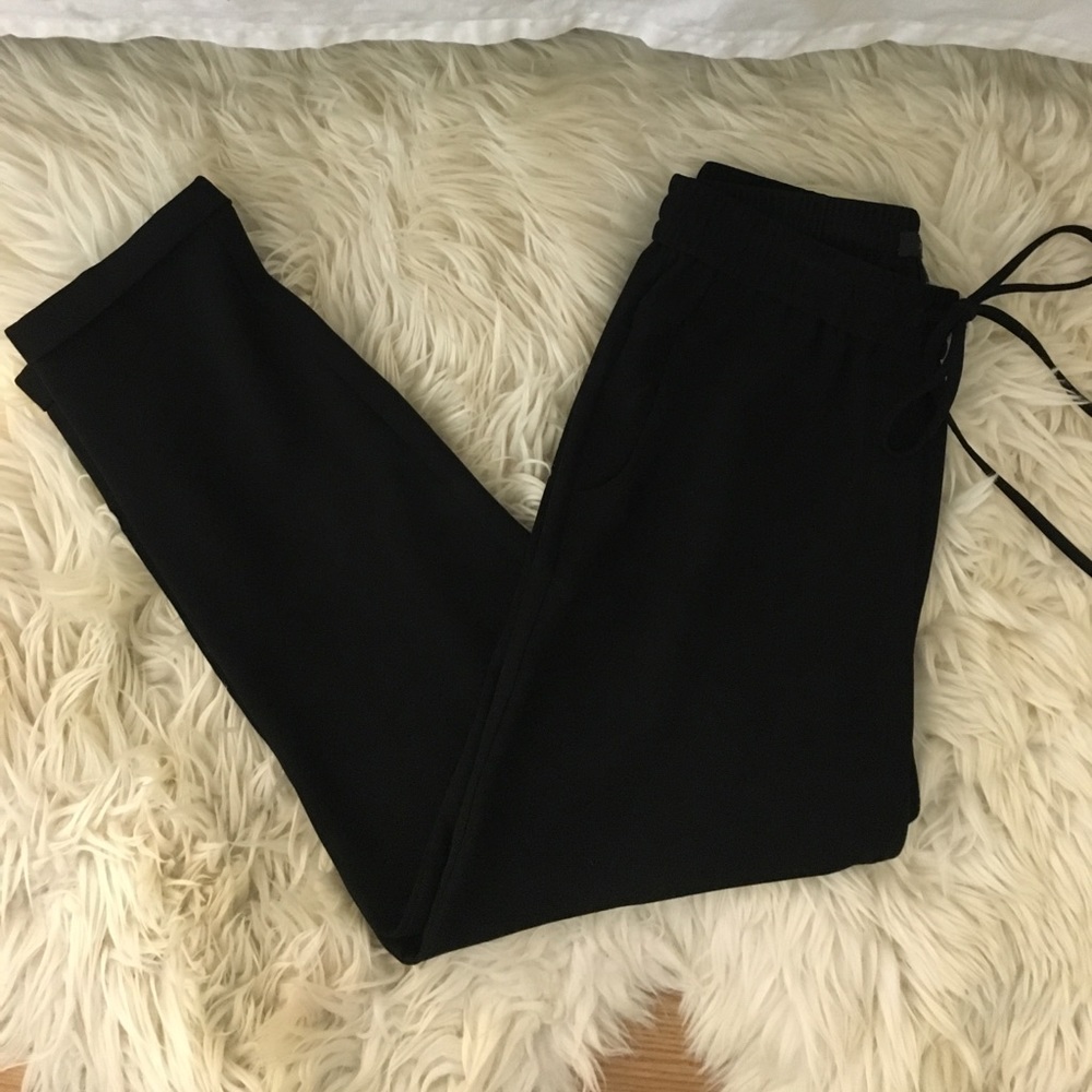 J. Crew Black Crepe Pant