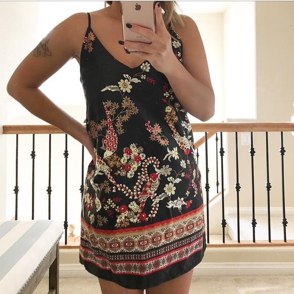 Dresses & Skirts - Koi satin slip dress