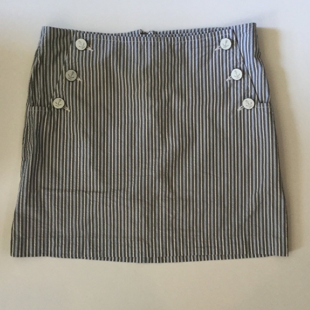 Tommy Hilfiger seersucker skirt