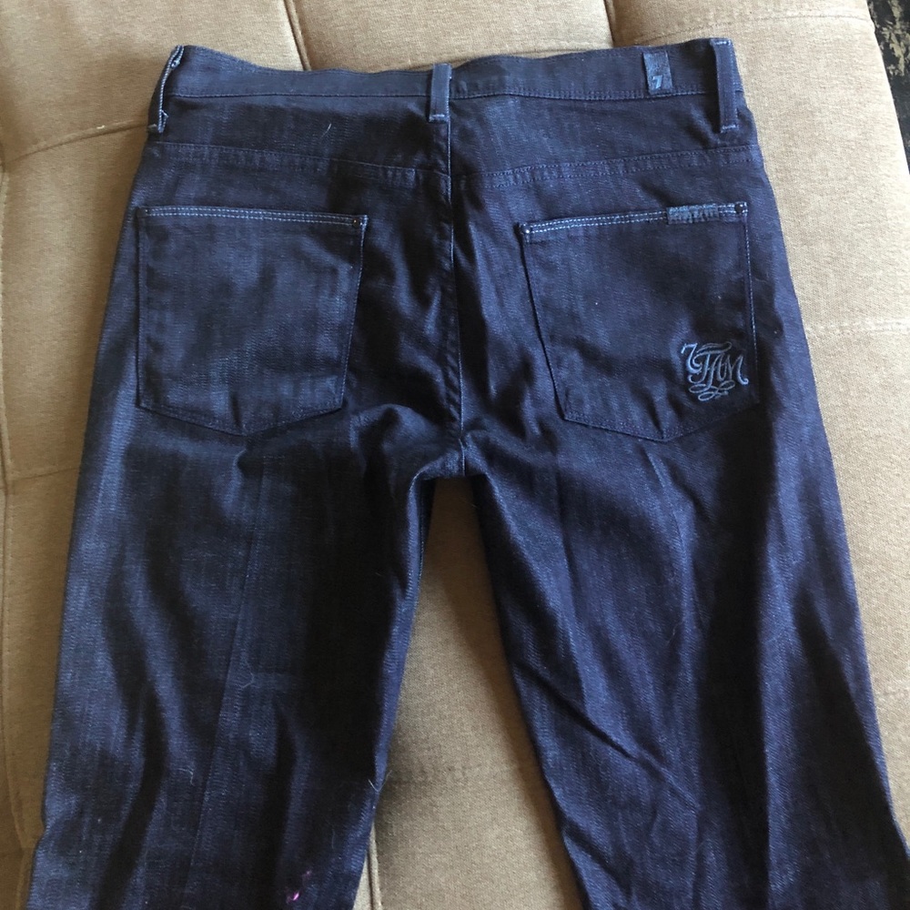 7 jeans- dark blue