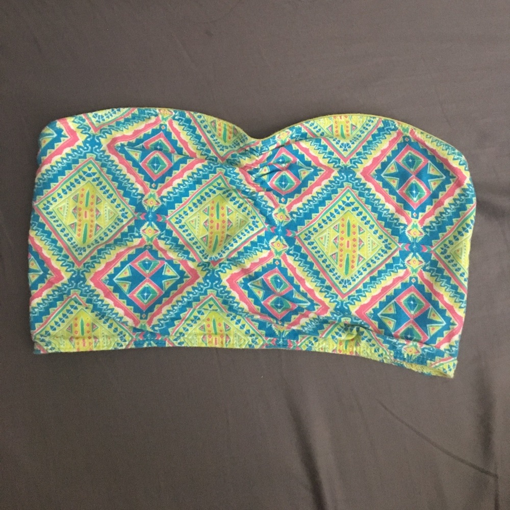 NOLLIE Patterned Bandeau/Half Top