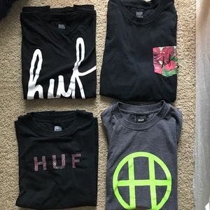 HUF T-shirt Bundle