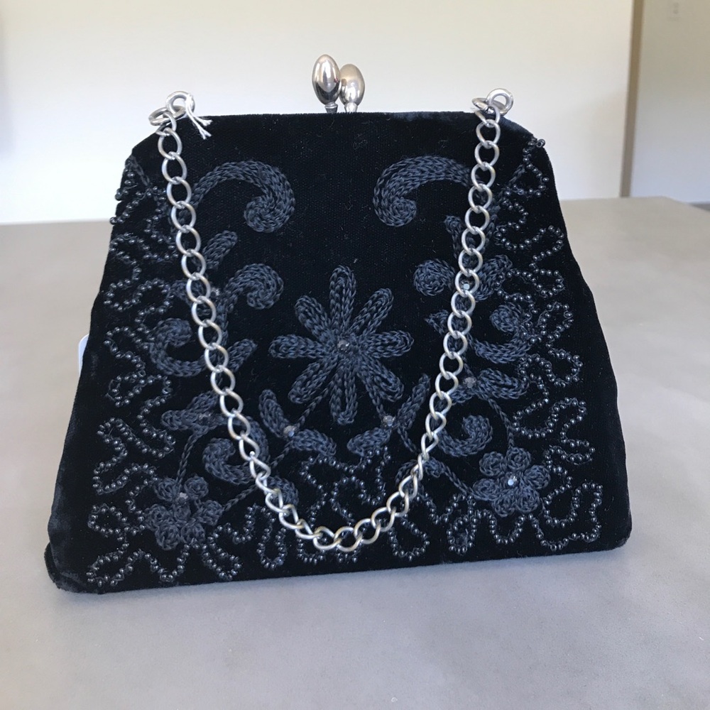 Vintage black handbag