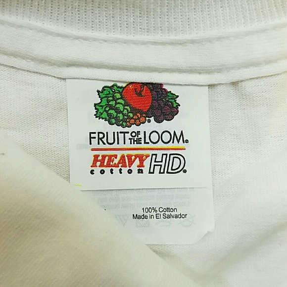 fruit of the loom hd cotton tag year