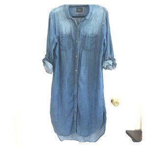 Rails Denim Button Down Shirt dress