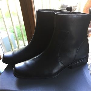 Rockport Black Zip Chelsea Boots