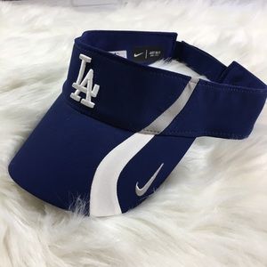 Nike LA Dodgers Dri-Fit Visor Hat Nike LA Dodgers Dri-Fit Visor Hat