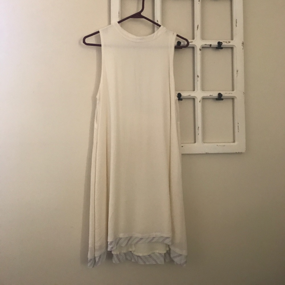 White boutique dress