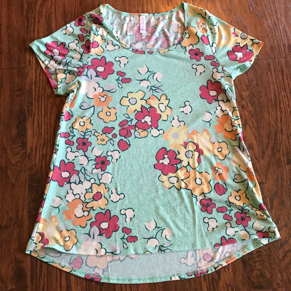 Lularoe Disney Classic- Size Large Hidden Mickeys