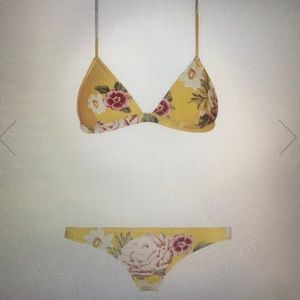 Triangl Bikini -Delilah-Fiore Giallo