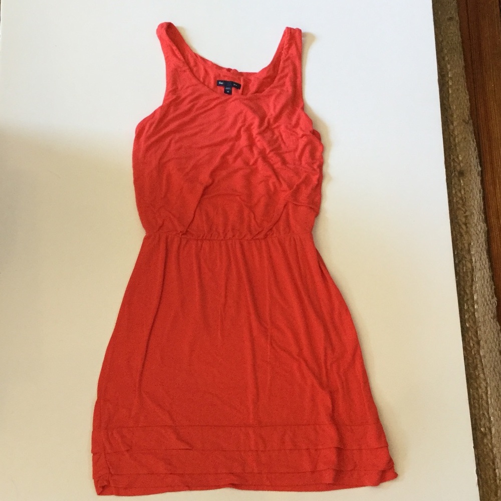 GAP soft coral dress