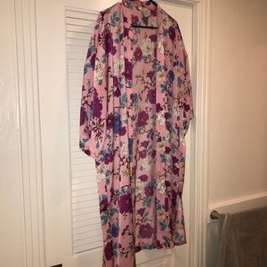 Floral forever 21 small festival kimono shirt top Floral forever 21 small festival kimono shirt top
