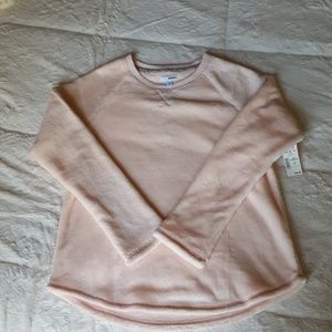 Brand New Faux Fur Light Pink Sweatshirt Brand New Faux Fur Light Pink Sweatshirt