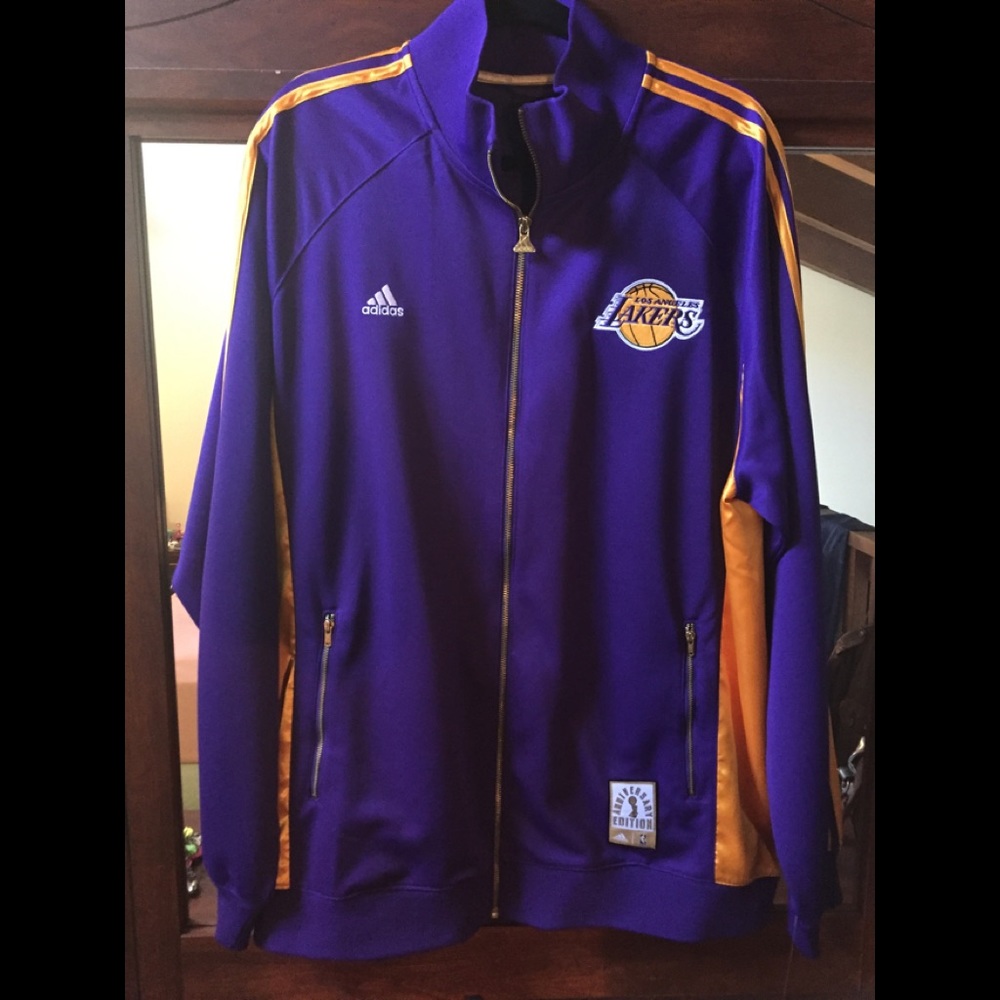 Authentic NBA World Champions Laker Jacket