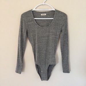 Ash Grey Madewell Bodysuit Ash Grey Madewell Bodysuit