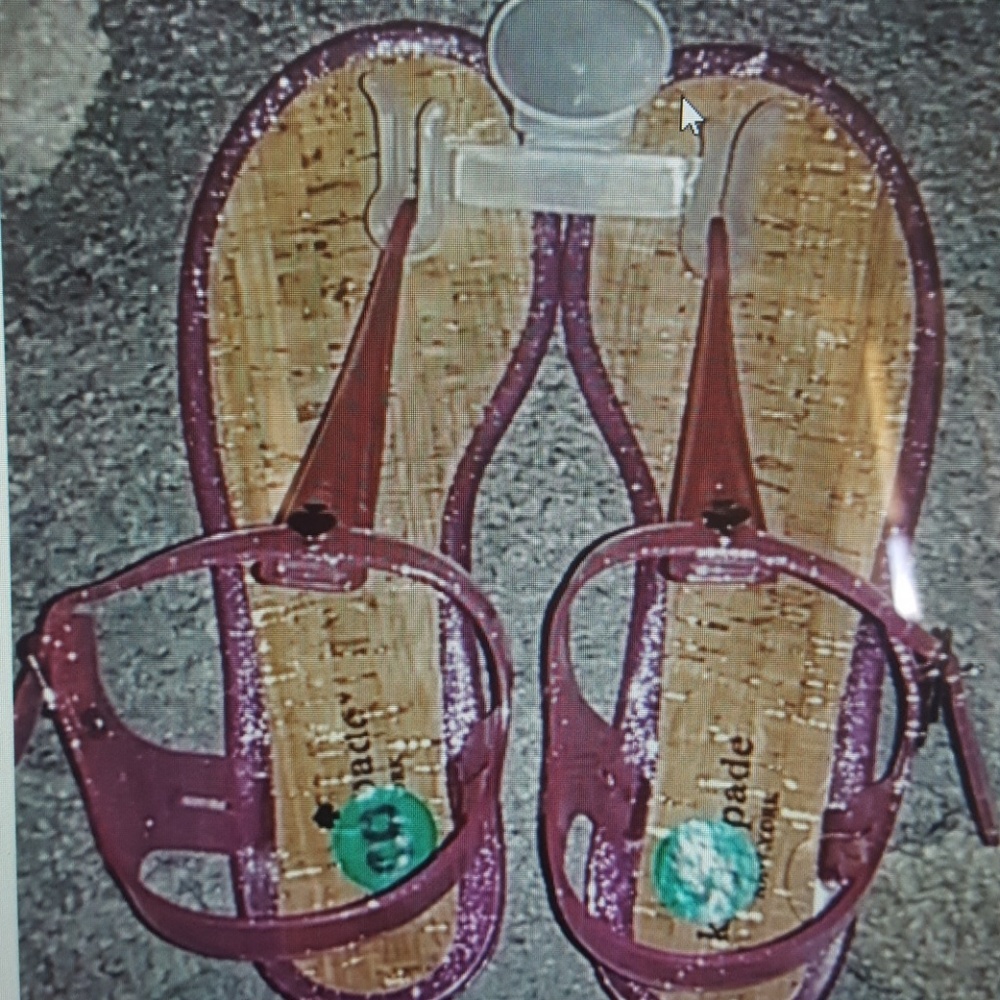 KATE SPADE JELLY SANDALS