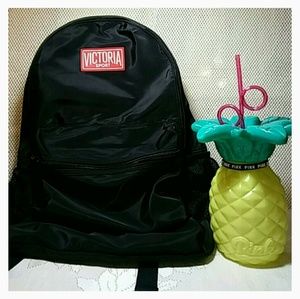 ❤VS Sport Bag & Pink Pineapple Bottle