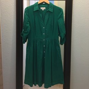 Anthropologie shirt dress