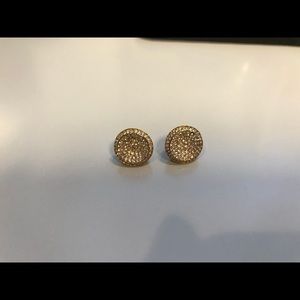Michael Kors gold earrings