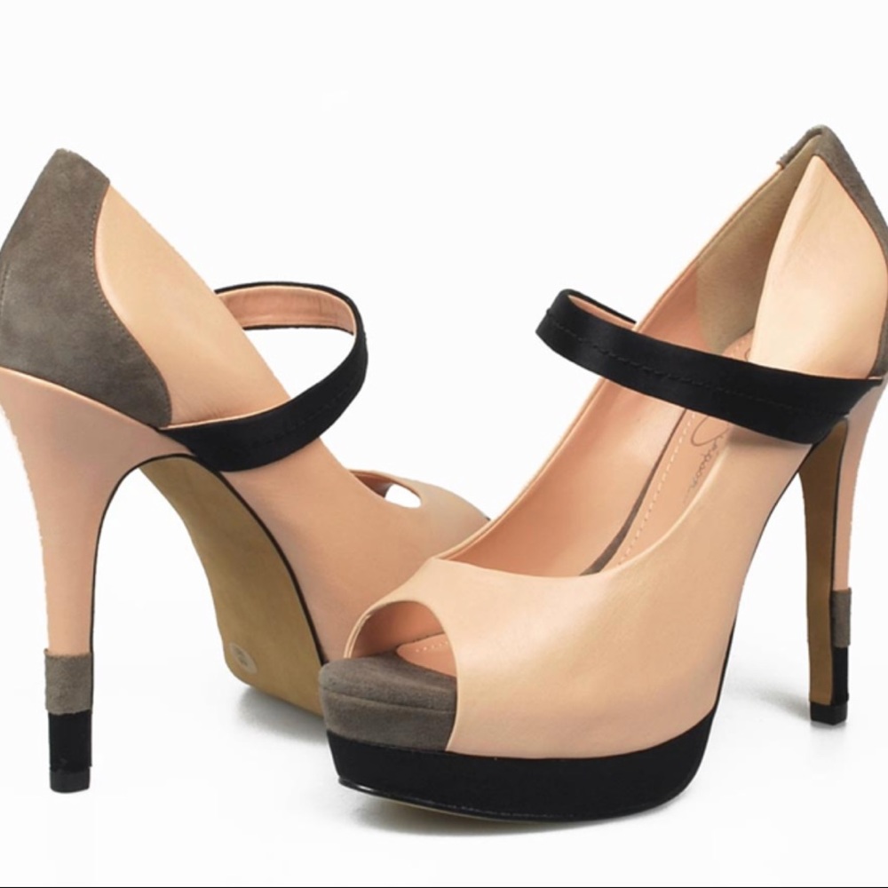 🎀Jessica Simpson Peep Toe Heels🎀