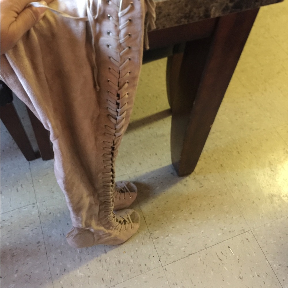 BeBe Over The Knee Thigh High Heels