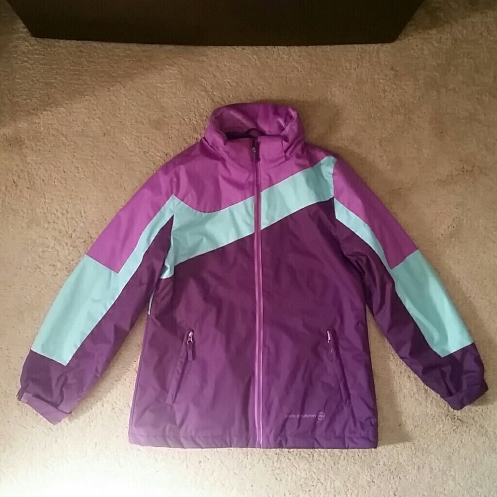 Girls Free Country 2-in-1 winter jacket size 10/12 - Picture 1 of 8