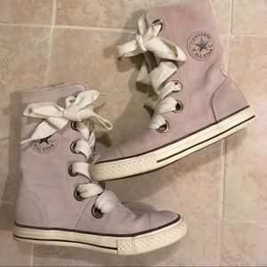 Sherpa lined Converse