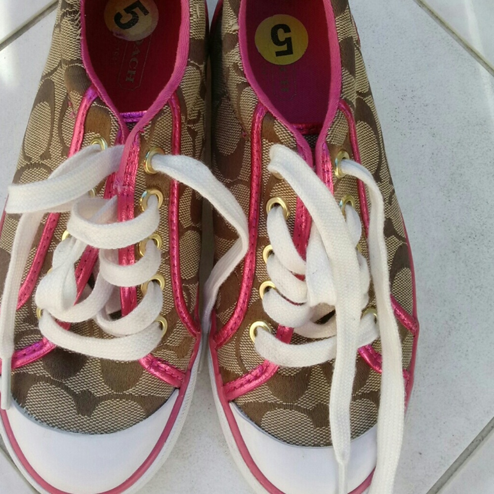 Coach tennis shoes