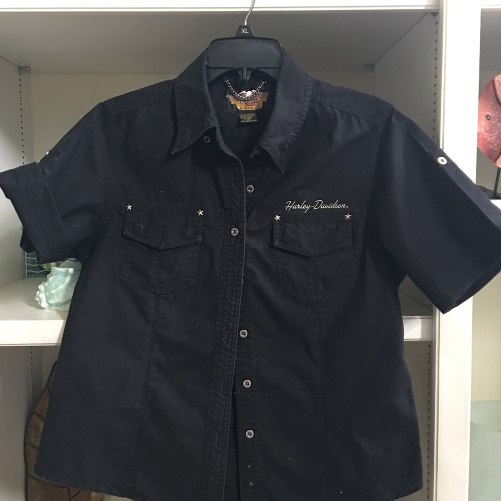 Harley-Davidson ladies SS cotton shirt