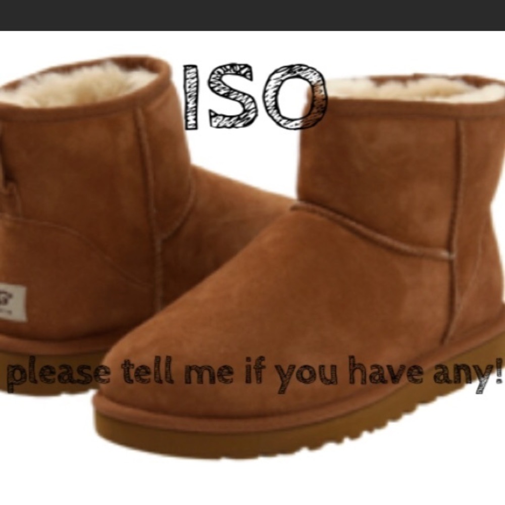 ISO classic mini uggs size 5.5women or 4youth