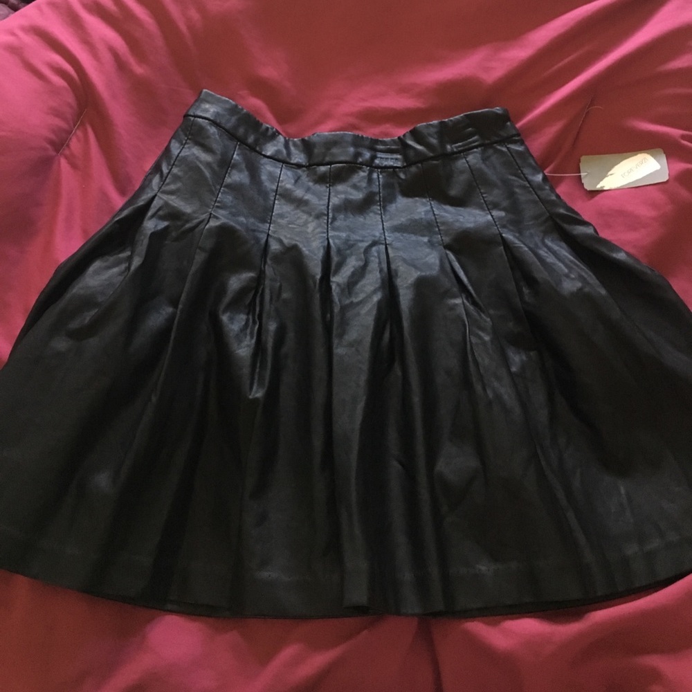 Leather Skirt