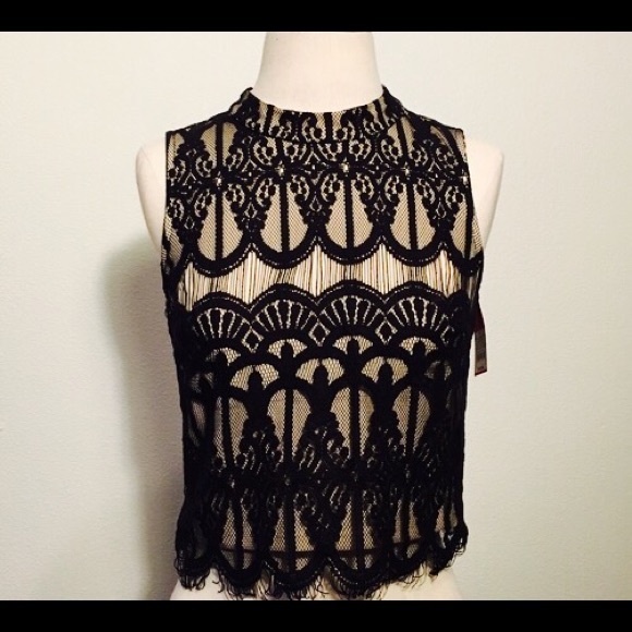 NEW Black Lace Two Piece Dress - Picture 2 of 5
