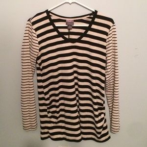 Striped Maternity Top
