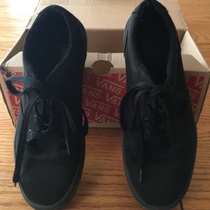 Vans Winston canvas black/black shoes