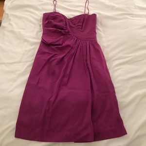 Magenta holiday dress